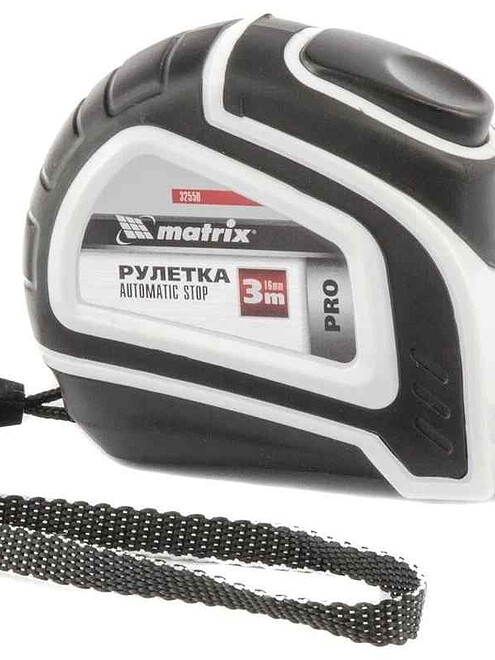 Рулетка MATRIX Autostop 3мх16мм 2К 495x660 Рулетка MATRIX Autostop 3мх16мм 2К 495x660 в Материке
