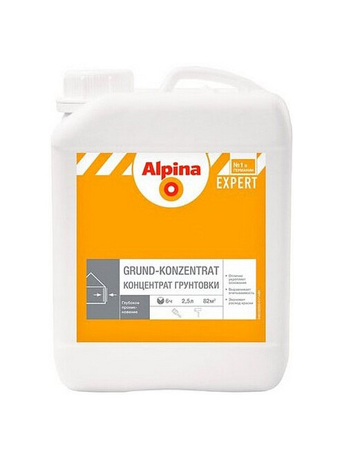 Грунтовка Alpina Grund Konzentrat, 2,5л 495x660 Грунтовка Alpina Grund Konzentrat, 2,5л 495x660 в Материке