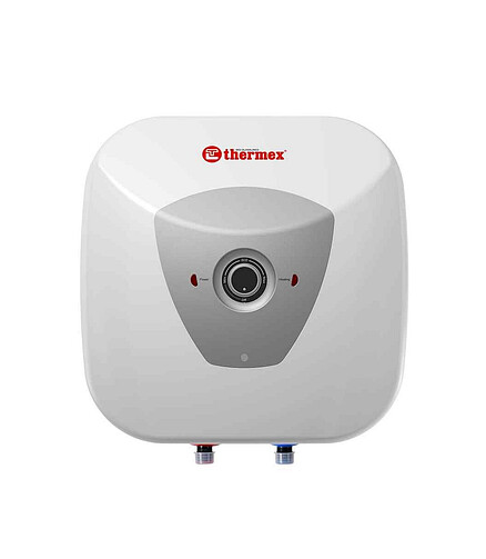 Электроводонагреватель THERMEX HIT PRO 15 O (1,5 кВт, 31 мин) над раковиной 438x503 в Материке