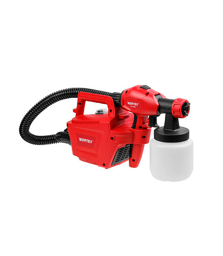 Краскораспылитель WORTEX PS1165-1 650Вт 438x503 в Материке - Вариант 2