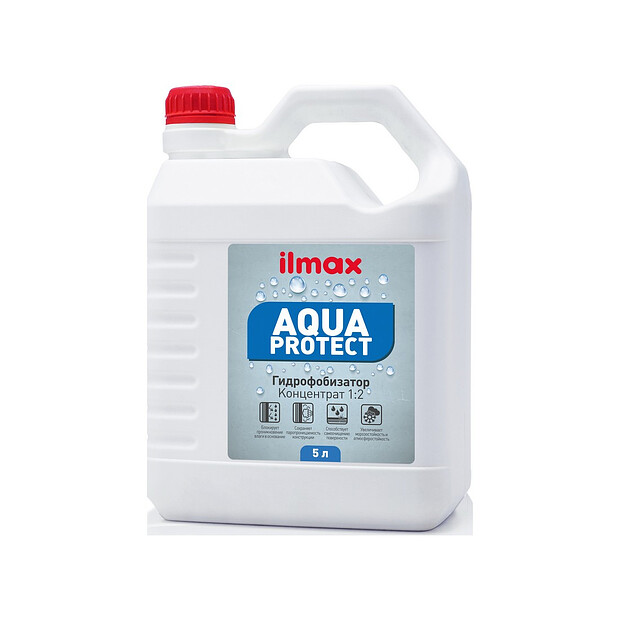 Гидрофобизатор ILMAX aqua protect концентрат (1:2), 5кг 620x620 в Материке