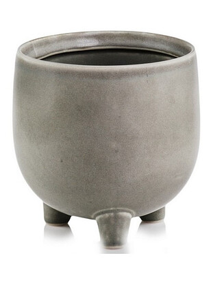 Горшок VINTAGE (11*11см) керамика серый арт.05.242.11 238x286 в Материке