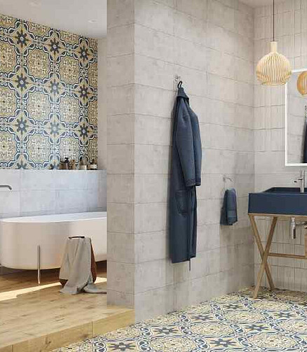 Керамогранит Cersanit SEVILLA 42х42 см 1,587 м2 цвет многоцветный пэчворк 438x503 в Материке