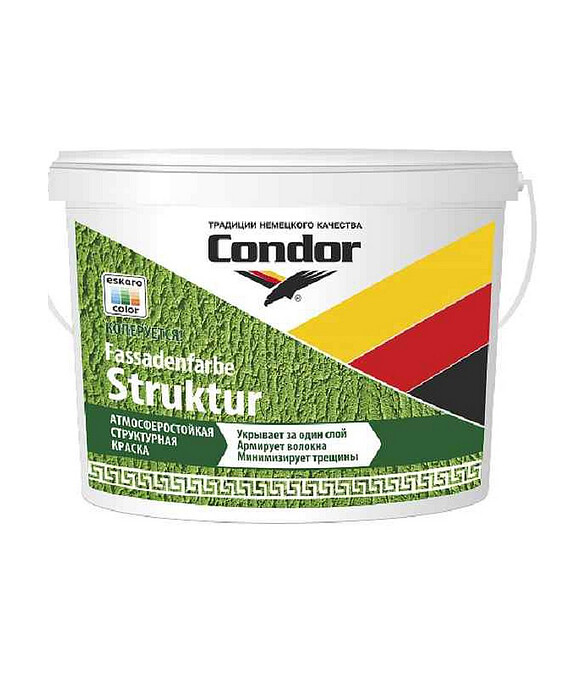 Краска Condor Fassadenfarbe-Struktur 0.2-0.5, 7,5кг 586x674 Краска Condor Fassadenfarbe-Struktur 0.2-0.5, 7,5кг 586x674 в Материке