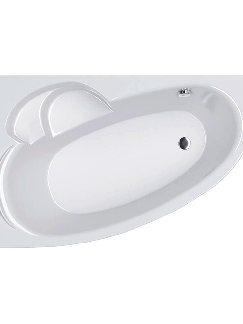 Ванна акриловая асимметричная ALBA SPA KATRINA 150х100см левая без ножек 495x660 Ванна акриловая асимметричная ALBA SPA KATRINA 150х100см левая без ножек 495x660 в Материке