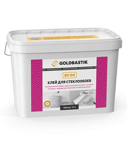 Клей Goldbastik для стеклообоев, 15л 438x503 в Материке - Вариант 2