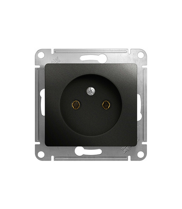 Розетка SE GLOSSA GSL000741 1мест. антрацит 586x674 Розетка SE GLOSSA GSL000741 1мест. антрацит 586x674 в Материке