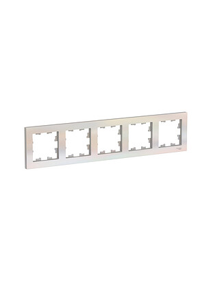 Рамка SE ATLAS Design ATN000405 5мест. жемчуг 238x286 в Материке - Вариант 2