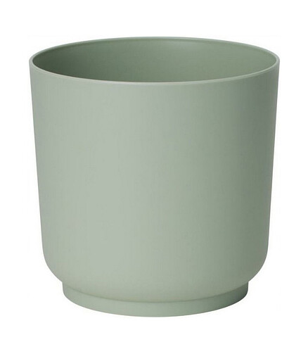 Горшок SATINA Eco Recycled (13х12,5см) пластик мятный 4190-087 438x503 в Материке