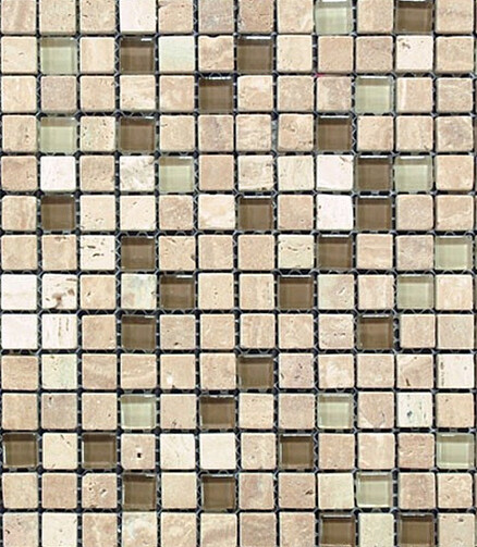 Мозаика каменная MIDAS FORMOSA 30х30см цвет бежевый 438x503 в Материке