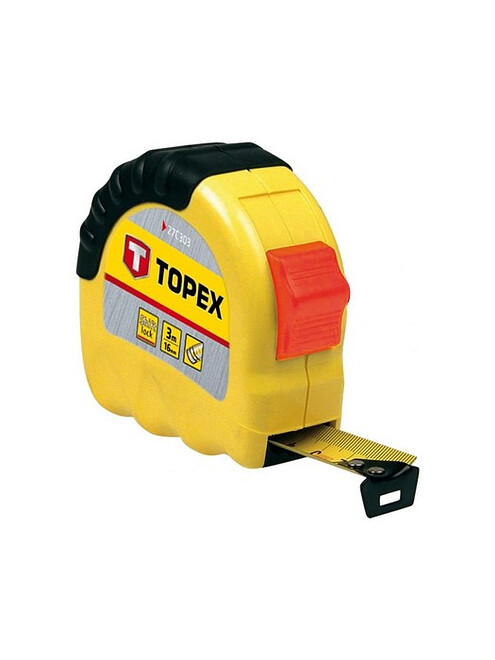 Рулетка TOPEX 27C303 3м*16мм 495x660 Рулетка TOPEX 27C303 3м*16мм 495x660 в Материке