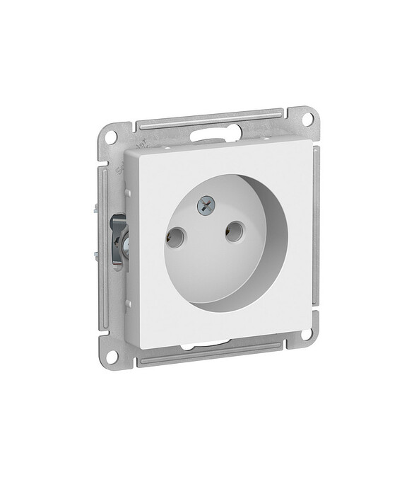 Розетка SE ATLAS Design ATN000141 1мест. белый 586x674 Розетка SE ATLAS Design ATN000141 1мест. белый 586x674 в Материке