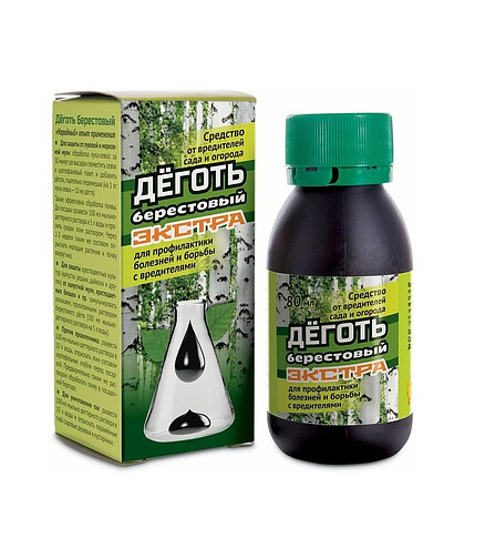Деготь берестовый (80мл) 438x503 в Материке