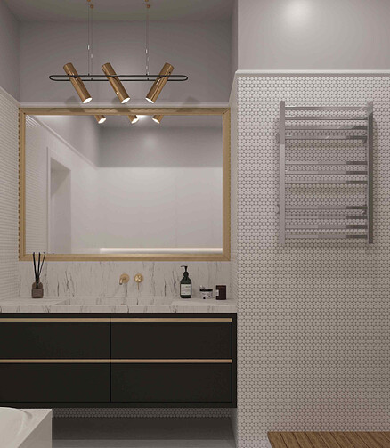 Полотенцесушитель PRO-GRESS Л. 50х80.P11 438x503 в Материке - Вариант 2