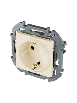 Розетка Legrand INSPIRIA 673731 1мест. с/з шторки сл.кость 238x286 в Материке - Вариант 2