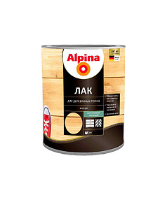 Лак Alpina алкидн.для деревянных полов шелковисто-матовый 0,75л
