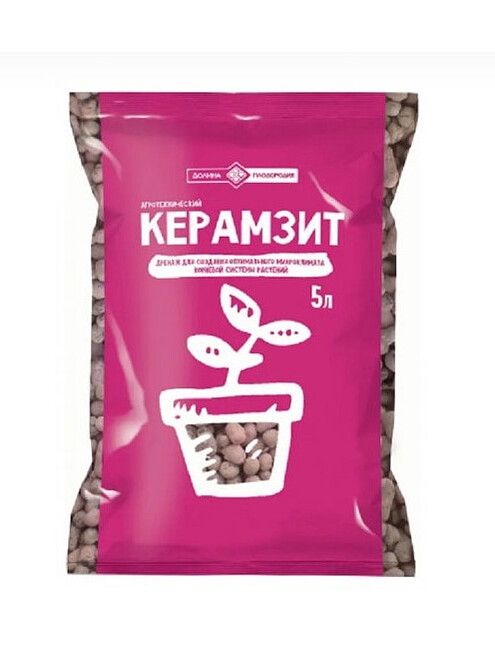 Дренаж керамзитовый Долина плодородия средний (5л) 495x660 Дренаж керамзитовый Долина плодородия средний (5л) 495x660 в Материке