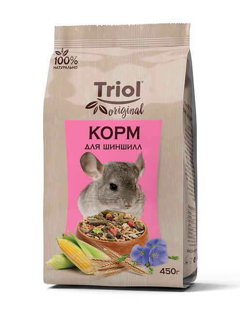 Корм для шиншилл Triol Original (450г) 495x660 Корм для шиншилл Triol Original (450г) 495x660 в Материке