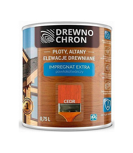 Пропитка DREWNOCHRON IMPREGNAT EXTRA кедр, 0,75л 438x503 в Материке