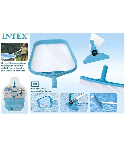 Набор д/чистки бассейна INTEX (cачок+щётка+насадка-пылесос) арт.29056 438x503 в Материке - Вариант 2