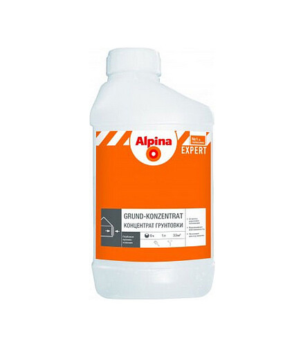 Грунтовка Alpina Grund Konzentrat, 1л 438x503 в Материке