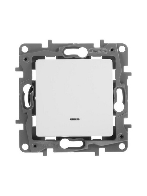 Выключатель Legrand ETIKA 672203 1кл. подсв. белый 495x660 Выключатель Legrand ETIKA 672203 1кл. подсв. белый 495x660 в Материке