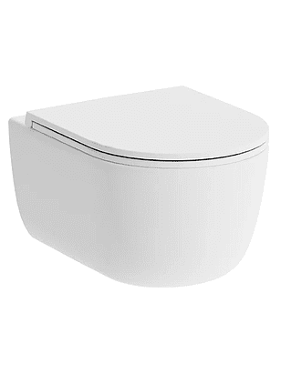 Унитаз SIRIUS DX86C1700SC безободковый подвесной с сиденьем Duroplast Soft-Close 238x286 в Материке