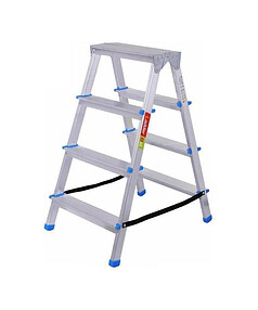 Лестница-стремянка LadderBel алюмин. 2-х сторон. 4-ступ.