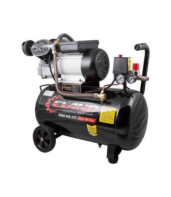 Компрессор ELAND Wind 50B-2CO 2,2кВт 50л 410л/мин 586x674 Компрессор ELAND Wind 50B-2CO 2,2кВт 50л 410л/мин 586x674 в Материке