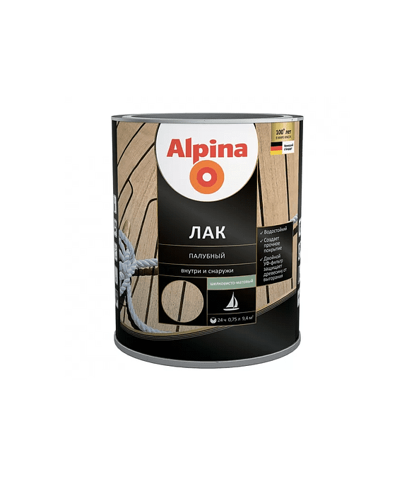 Лак Alpina алкидн.палубный шелковисто-матовый, 0,75л 586x674 Лак Alpina алкидн.палубный шелковисто-матовый, 0,75л 586x674 в Материке