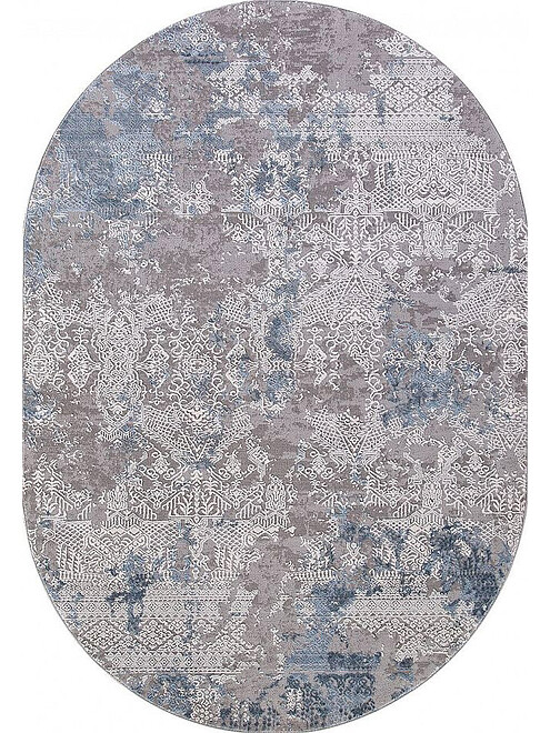 Ковер ARMINA 03851A Blue/Blue 80*150, овал 495x660 Ковер ARMINA 03851A Blue/Blue 80*150, овал 495x660 в Материке