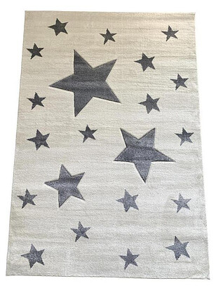 Ковер BALA KIDS STARS Cream/L.Grey 80*150 238x286 в Материке