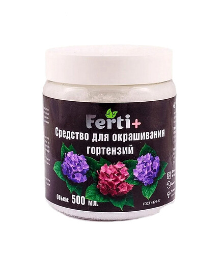 Средство для окраски гортензий (500мл) Ferti+ 438x503 в Материке