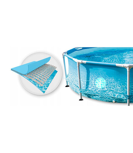 Бассейн каркасный INTEX (305х76см) фильтр-насос арт.28208NP 438x503 в Материке - Вариант 2