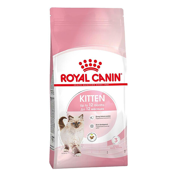 Корм для котят с 4-12мес. Kitten (0,3кг) Royal Canin