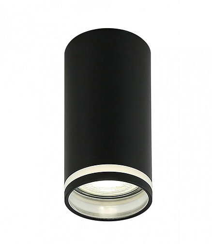 Светильник потолочный Imex IL.0005.2000 BK 10W/GU10 черн. 438x503 в Материке