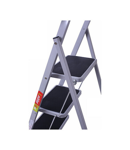 Лестница-стремянка LadderBel стальн. 4-ступ. с прорезин.ступенями 438x503 в Материке - Вариант 3