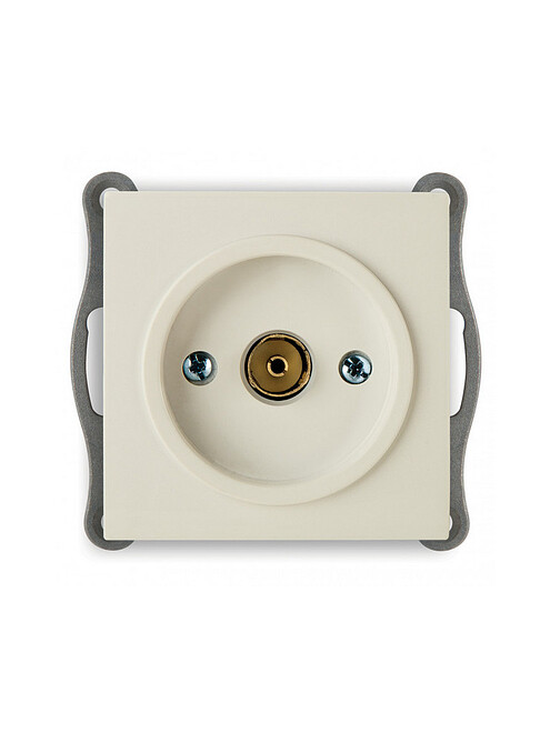 Розетка ТВ TOURAN/THOR 24120429 крем 495x660 Розетка ТВ TOURAN/THOR 24120429 крем 495x660 в Материке