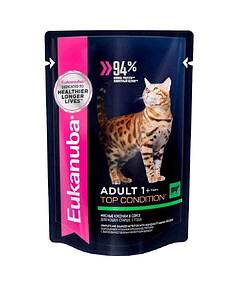 Корм для кошек EUK CAT Adult TC Beef влажный (85г) Royal Canin