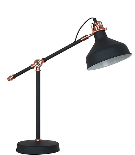 Светильник настольный Camelion Amsterdam KD-425/C62 черн.медь 438x503 в Материке