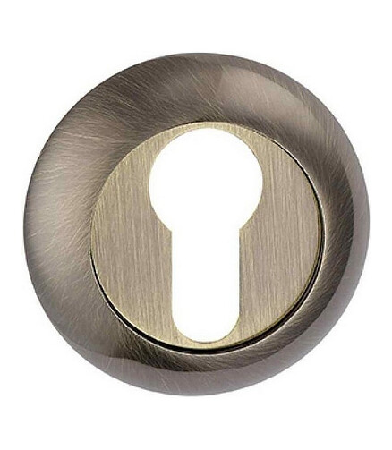 Накладка для евроцилиндра LOCKIT (AB), бронза 438x503 в Материке