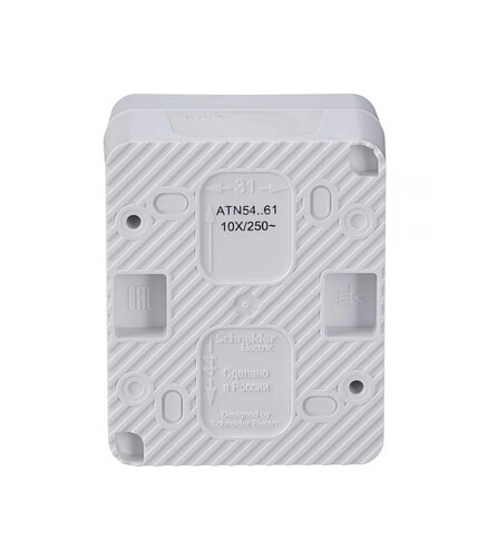Выключатель SE ATLAS Design IP54 ATN540151 2кл. белый 438x503 в Материке - Вариант 4