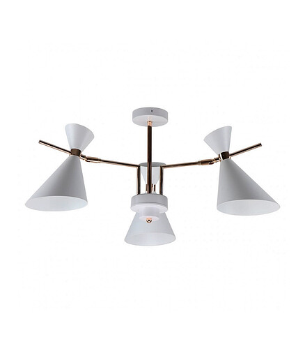 Люстра IMEX MD.0702-3-S WH+FGD 60W/E14 438x503 в Материке