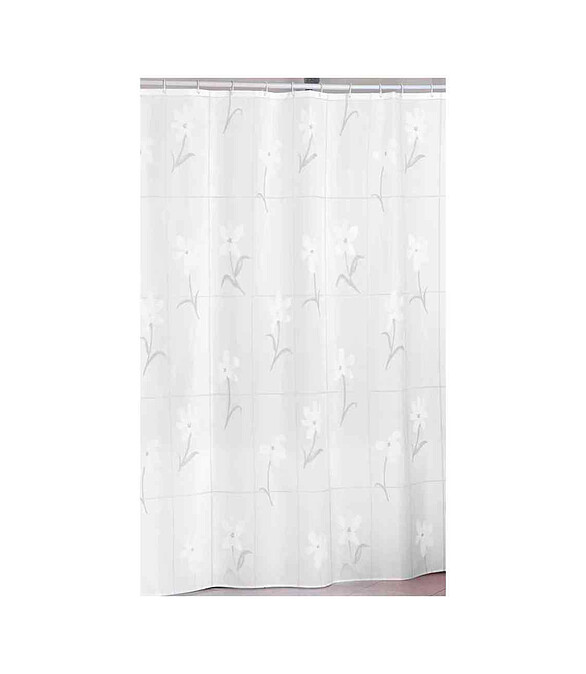 Штора для ванной комнаты COUNTRY FLOWER БЕЛАЯ 180х200см (100% полиэстр) 586x674 Штора для ванной комнаты COUNTRY FLOWER БЕЛАЯ 180х200см (100% полиэстр) 586x674 в Материке