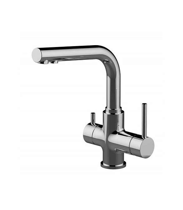 Смеситель COMFORT LM3061C (для кухни) на две воды 586x674 Смеситель COMFORT LM3061C (для кухни) на две воды 586x674 в Материке