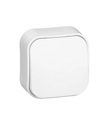 Выключатель Legrand QUTEO 782200 1кл. белый 438x503 в Материке