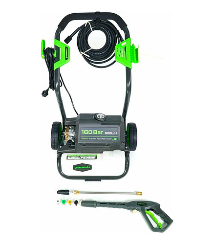 Мойка выс.давления GREENWORKS GPWG8II 2.8кВт 160бар 438x503 в Материке - Вариант 3
