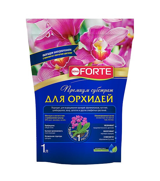 Субстрат для орхидей BONA FORTE (1л) 620x620 в Материке