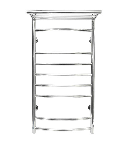 Полотенцесушитель RADUGA LUX Л.50х100.Д8.П1.G1 с полкой 438x503 в Материке