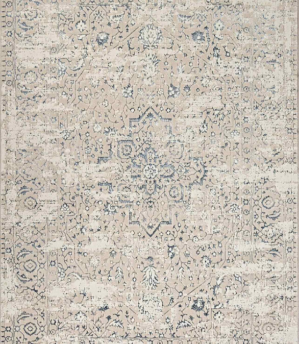 Ковер MIKONOS F584AH Cream/D.Blue 240*340 586x674 в Материке